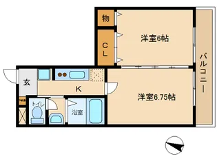 プレミアムシャトー【3階】の間取り