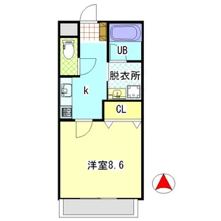 エアフォルク恒久の間取り