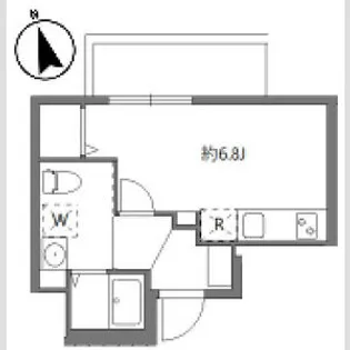 アリカ大森2【5階】の間取り