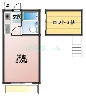 ロフティトマトNO2【2階】の間取り