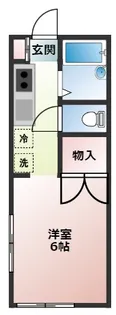 ユーハイツ【1階】の間取り