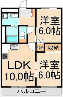 ロイヤルパークマンションA棟【1階】の間取り