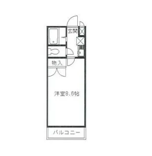 ウィステリアII【1階】の間取り