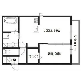 さくら東姫路【1階】の間取り