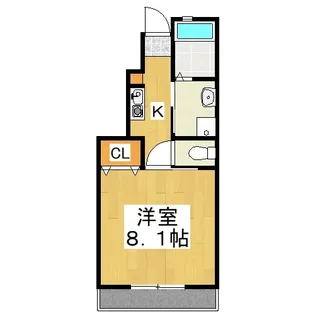 Cocolon Cocoro【1階】の間取り