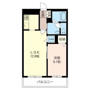 エトワール【2階】の間取り