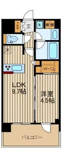 サンクレイドル西所沢【10階】の間取り