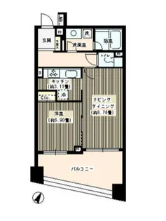 パトリス26【10階】の間取り