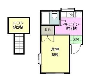 シャトリエ7【2階】の間取り