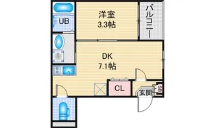 ハーモニーテラス塩池町IV【1階】の間取り