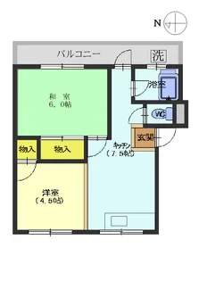 安藤ビル【1階】の間取り
