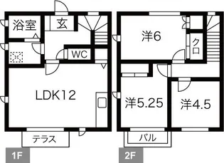 エンブレム国分の間取り