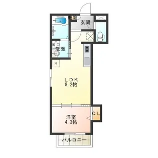 FDS Fierte【3階】の間取り