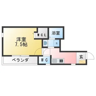 ヘーベル大須【2階】の間取り