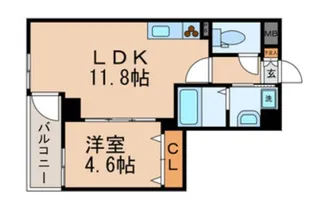 VIVACE KASAI【5階】の間取り