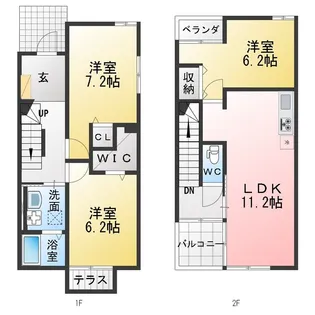 ウエスト・モイVIIの間取り
