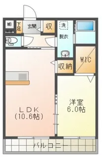 メルローズ寿第1【3階】の間取り