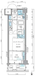 パークアクシス品川シーサイド【1階】の間取り