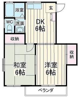 八千代クロッカス【1階】の間取り