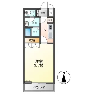 グランドゥール【2階】の間取り