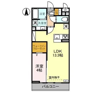 Noble villa草加西町A【2階】の間取り