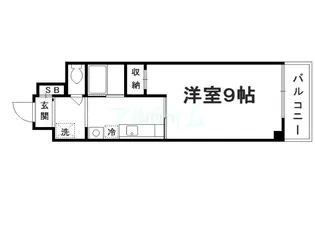 クレールイトーケン【1階】の間取り