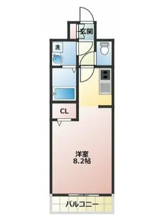 チェリー常盤平【2階】の間取り