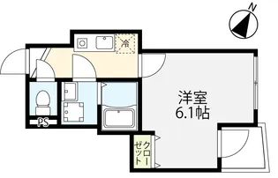 アプローズ赤羽【2階】の間取り