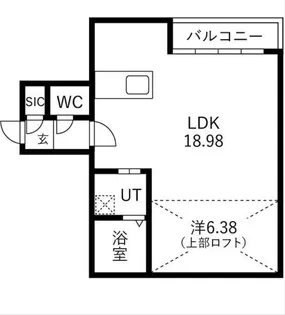ピオネロ148【2階】の間取り