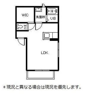 サンフォレストA【1階】の間取り