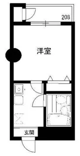 ラ・レジダンス・ド・鷺沼【2階】の間取り