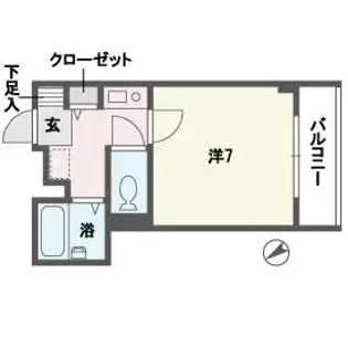 OAK VILLA HAKATA 28th【2階】の間取り