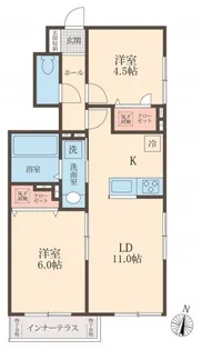 Linera I【1階】の間取り
