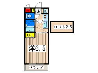 ASK堀ノ内【3階】の間取り