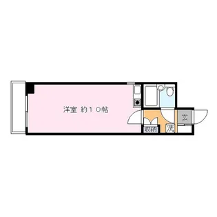アビシニー新杉田【3階】の間取り