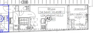 CONTRAIL千住TERRACE【4階】の間取り