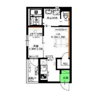 グランレーヴ中島新町【3階】の間取り