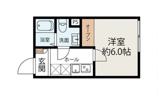 クォーク川崎【1階】の間取り