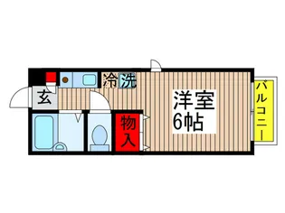 ボナ-ル【2階】の間取り