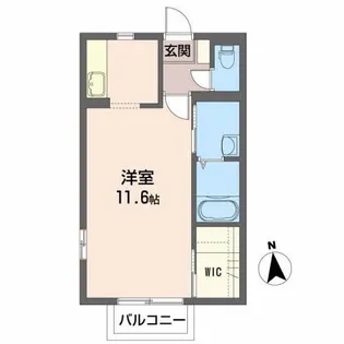 シャーメゾン富沢【2階】の間取り