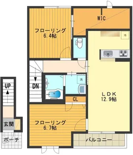 サンシャイン エス3【2階】の間取り