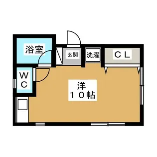 コーポ銀杏【2階】の間取り