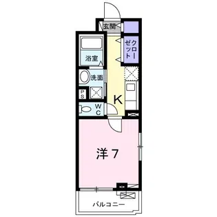 Verger(ヴェルジェ)【2階】の間取り