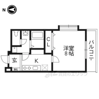 メゾン・ラコンテ【4階】の間取り