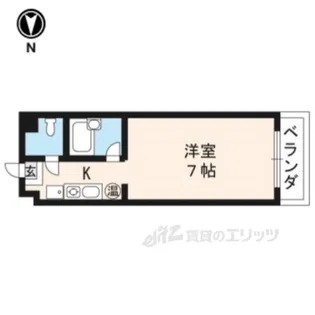 グレース円町【2階】の間取り