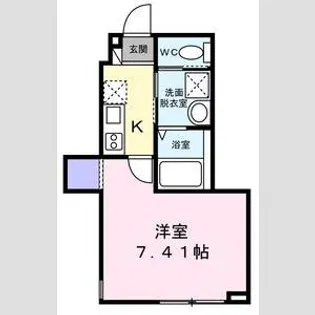 メゾン・ド・フィーユ【1階】の間取り
