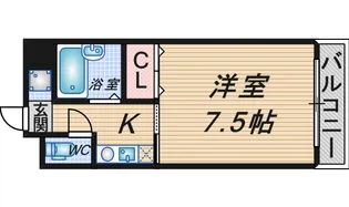 Estudio豊中【3階】の間取り