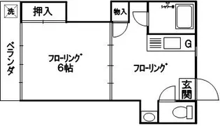 鈴木ハウス【1階】の間取り