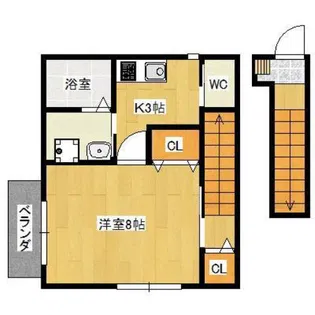 Avenir【2階】の間取り