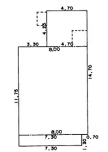 大阪府吹田市千里山西5【一戸建】の間取り